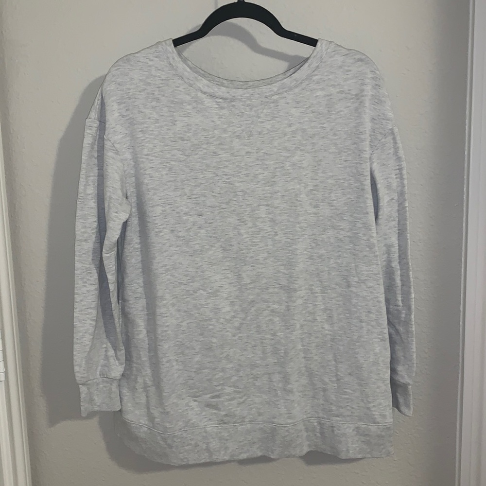 Grey sweatshirt WITH POCKETS